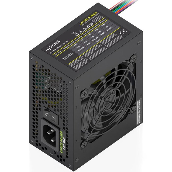 Aisens Fuente de Alimentación SFX 500W OEM Negra ASPC-500SFX-SEOBK